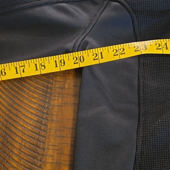 Spyder Men's Qtr Zip Black Pullover with Pockets and Microfleece Lining - Picture 9 of 10